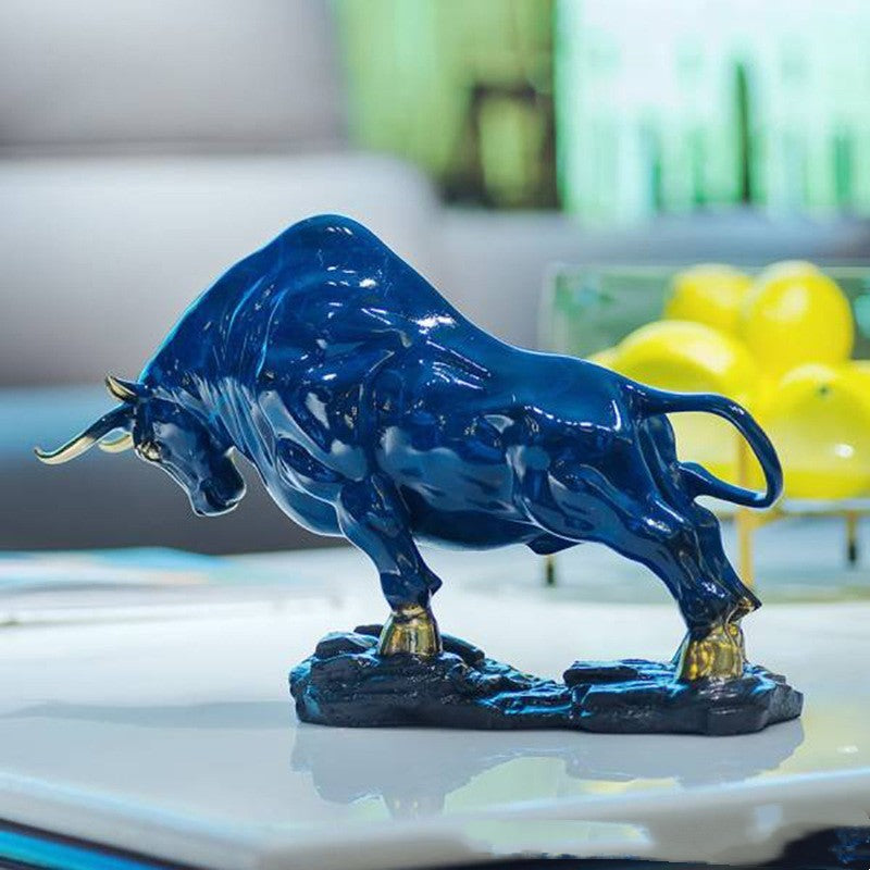 Topnew Chinese Copper Animal Desk Ornament – Luxury Stone & Metal Craft Decoration